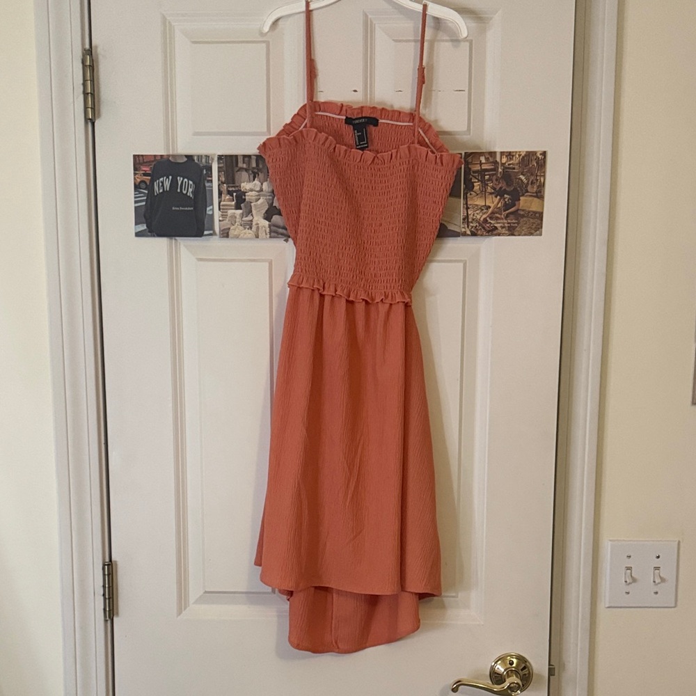 Elegant Dusty Pink Mini Dress